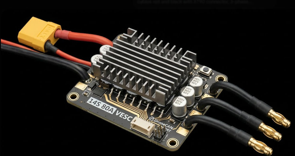 CT UAV ESC 14S 80A VESC